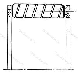 Модификация подшипника 65911 размер 53,977x92,07x71