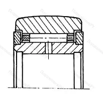 Подшипник NATR 8 размер 8x24x15 от производителя  SKF Подшипник NATR 8 размер 8x24x15 от производителя  SKF