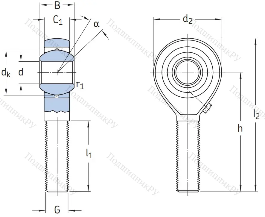 Шарнирная головка POS 10 L в Кемерове