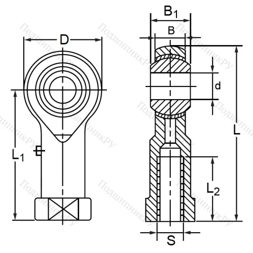 Шарнирная головка PHS 6 L в Кемерове