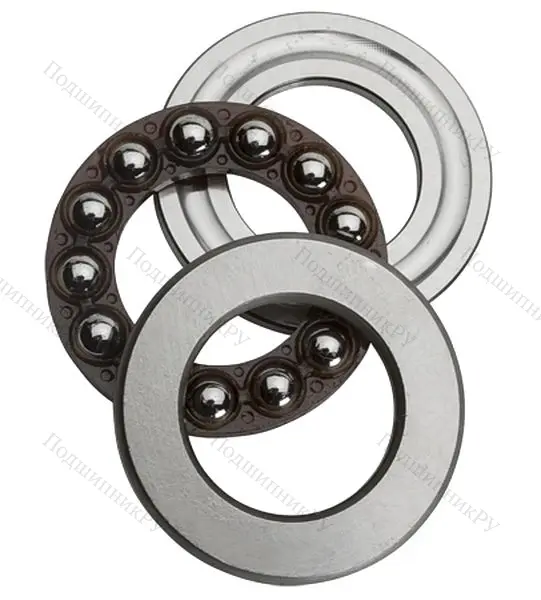 Упорный шариковый подшипник 51103 MG