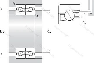 Подшипник BTM 120 BTN 9/HCP 4CDB