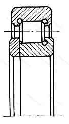 Модификация подшипника 6-492701 размер 12x37x17