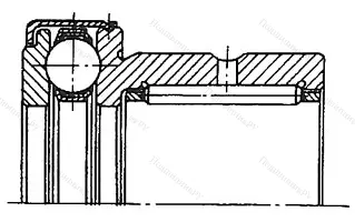 Модификация подшипника 4-564803 размер 20x30/34,5x30 от производителя  ГПЗ-3 Модификация подшипника 4-564803 размер 20x30/34,5x30 от производителя  ГПЗ-3