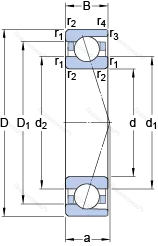 Подшипник 7032 CD/P 4A в Кемерове