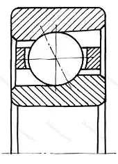 Подшипник 7204BE/P 6 размер 20x47x14,5