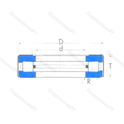 Подшипник роликовый упорный T 94