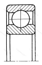 Подшипник  710218 размер 90x160x30 от производителя  ГПЗ-8