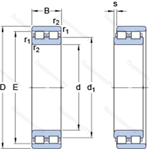 Прецизионные двухрядные цилиндрические роликоподшипники NN 3026 TN 9/SP от производителя  SKF Прецизионные двухрядные цилиндрические роликоподшипники NN 3026 TN 9/SP от производителя  SKF