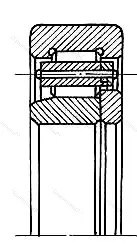 Подшипник  232722 размер 110x215x73 от производителя  ГПЗ-5