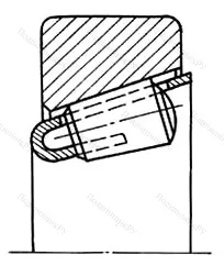 Модификация подшипника 977907К1 размер 33,02x49,225x12,4 ГПЗ-2