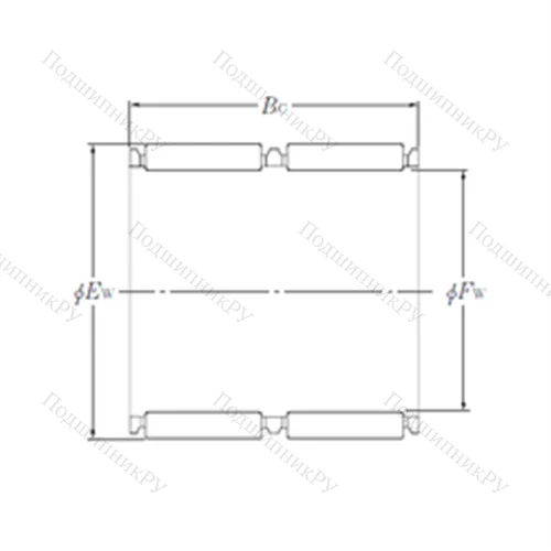 Подшипник игольчатый радиальный F-88135