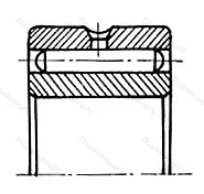 Подшипник  74716 размер 80x125x50