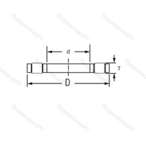 Подшипник роликовый упорный K,81114TVP от производителя  KOYO