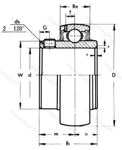 Корпусный подшипник UC 204-12 в Кемерове Корпусный подшипник UC 204-12 в Кемерове