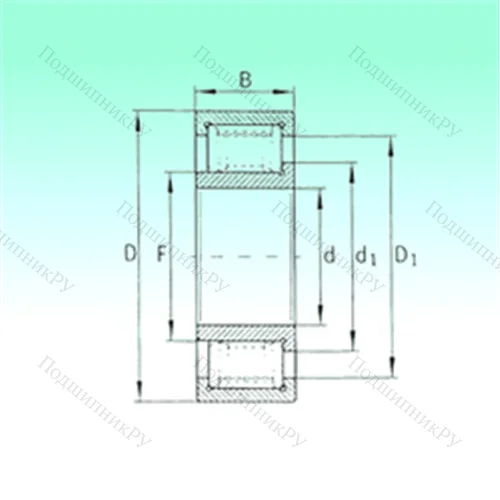 Подшипник роликовый радиальный ZSL 192310