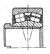 Модификация подшипника 753619 размер 95x215x73/90 от производителя  ГПЗ-11