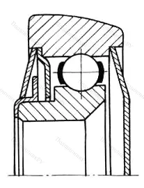 Модификация подшипника 6-260905 размер 25x125x34/37,5 от производителя  ГПЗ-23