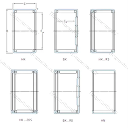 Подшипник игольчатый радиальный HK 1014.2RS
