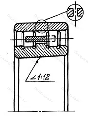 Модификация подшипника 3182138К 