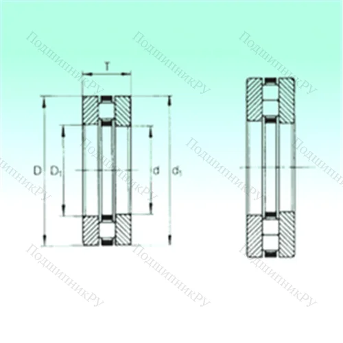 Подшипник роликовый упорный 89328-M