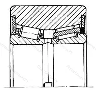 Модификация подшипника 6У-537906С17 размер 30x60x37,28