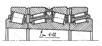 Модификация подшипника 6-577796ХЛМ размер 480x700x420