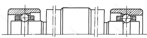 Модификация подшипника 4-106075 размер 5,04x10/20x46,9 от производителя  ГПЗ-5 Модификация подшипника 4-106075 размер 5,04x10/20x46,9 от производителя  ГПЗ-5