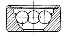 Модификация подшипника 516053 размер 3x9x4 от производителя  ГПЗ-4 Модификация подшипника 516053 размер 3x9x4 от производителя  ГПЗ-4