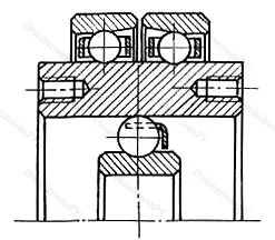 Подшипник  390095 размер 5x24x10,5/12 от производителя  ГПЗ-200