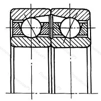 Подшипник  366307 размер 35x80x42