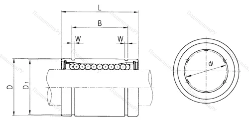 Подшипник LM 25 UU в Кемерове