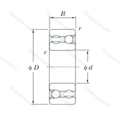 Подшипник шариковый радиальный 4213