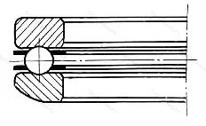 Подшипник  28324 (53324) размер 120x210x74,1