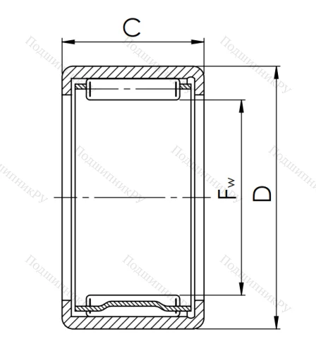 Подшипник 943/30 (HK 303832) в Кемерове