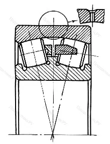 Модификация подшипника 30037/500Х 