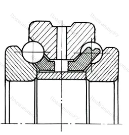 Модификация подшипника 178812Л2 размер 60x95x44