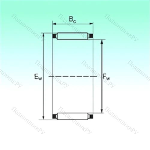 Подшипник игольчатый радиальный K 47x52x27 от производителя  NBS Подшипник игольчатый радиальный K 47x52x27 от производителя  NBS