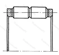 Подшипник  252906 размер 32x46x32,7