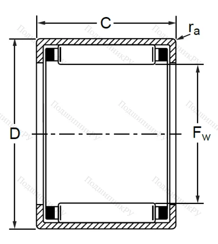 Подшипник HK 1522 в Кемерове