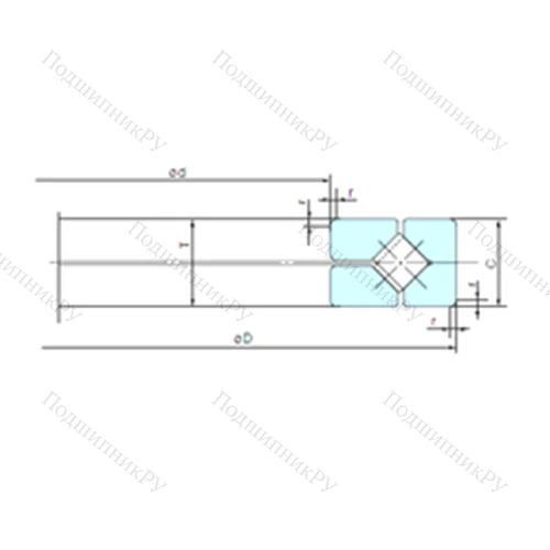 Подшипник роликовый упорно-радиальный 0457XRN 060