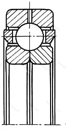 Подшипник QJ 210/P 63 размер 50x90x20 от производителя  SKF