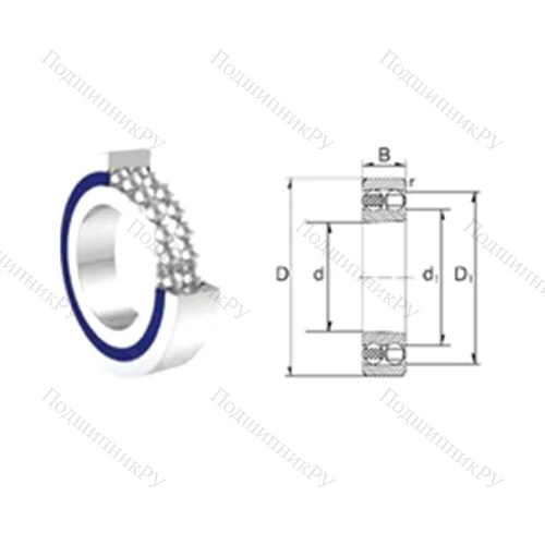 Подшипник шариковый радиальный самоцентрирующийся S 2202