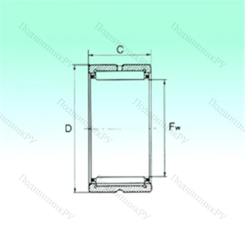 Подшипник игольчатый радиальный RNA 4834