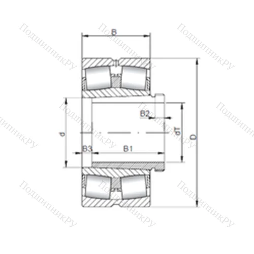 Подшипник роликовый радиальный самоцентрирующийся 24128 K 30CW 33+AH 24128 от производителя  CX
