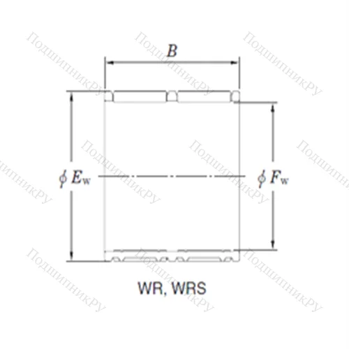 Подшипник игольчатый радиальный WRS 30/32B