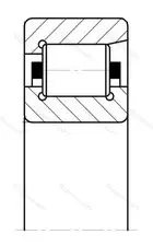 Подшипник  NF 23014 (12614) размер 70x150x51 от производителя  SKF