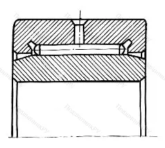 Модификация подшипника 4074116 размер 80x125x45 ГПЗ-11