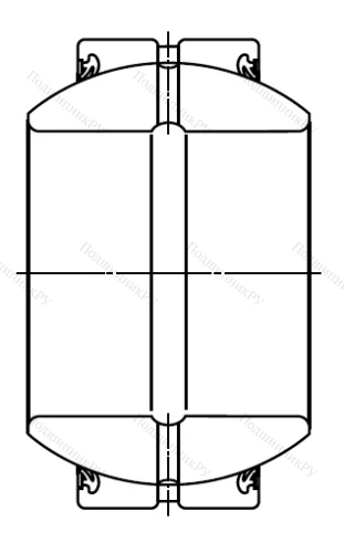 Шарнирный подшипник GEH 60 ES 2RS в Кемерове