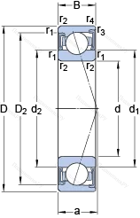 Подшипник S 7030 CD/P 4A в Кемерове